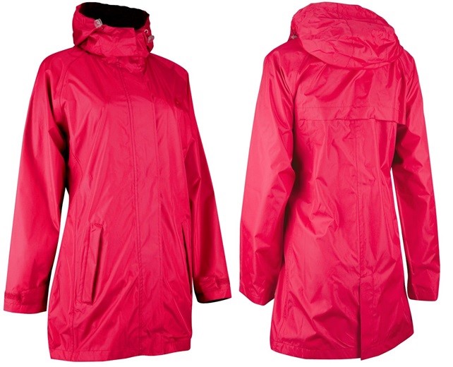 Deluxe Lange Regenjas Dames 43NL Fuchsia/Roze 1 / 1