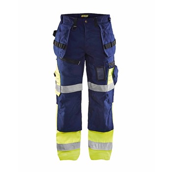 Blåkläder Werkbroek High-Vis X1500 15081860 Marine/High-Vis Geel 1 / 5