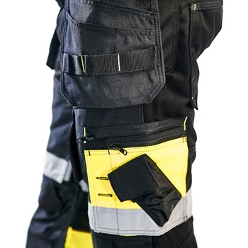 Blåkläder Werkbroek High-Vis X1500 15081860 Zwart/High-Vis Geel 5 / 6