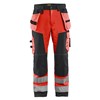 Blåkläder Werkbroek softshell High-Vis 15672517 High-Vis Rood/Zwart 1 / 1