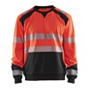 Blåkläder Sweatshirt High-Vis 35412528 High-Vis Rood/Zwart 1 / 1