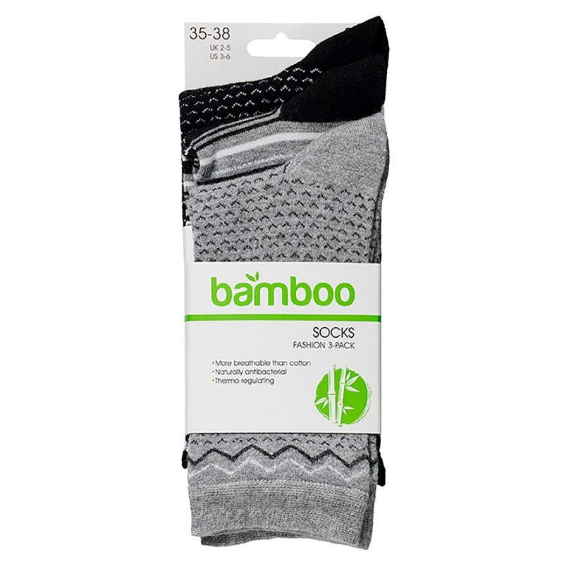 Bamboo Dames Sokken 3-Pack 000131472002 6 / 6