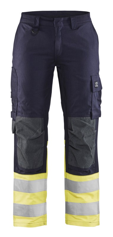 Blåkläder Multinorm Dames Werkbroek Inherent 71881512 Marine/High-Vis Geel 1 / 1