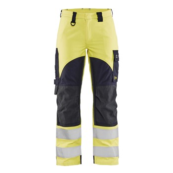 Blåkläder Multinorm Dames Werkbroek Inherent 71891512 High-Vis Geel/Marineblauw 1 / 1