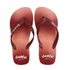 BeachyFeet Heren Teenslippers Puntos Rojos 1 / 2