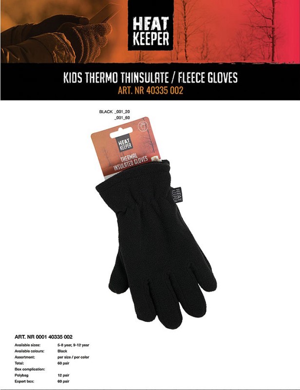 Heatkeeper Kids Thermo Fleece Handschoenen 000140335002 3 / 3