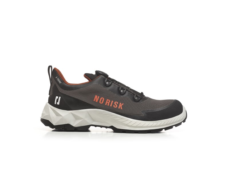 No Risk X-treme Low FLS Grey 1557.06 S3L (WEEKAANBIEDING!) 5 / 5