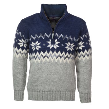 Pure Wool Herentrui Kees UJK-2402 Marine/Grijs (najaar 2025) 1 / 2