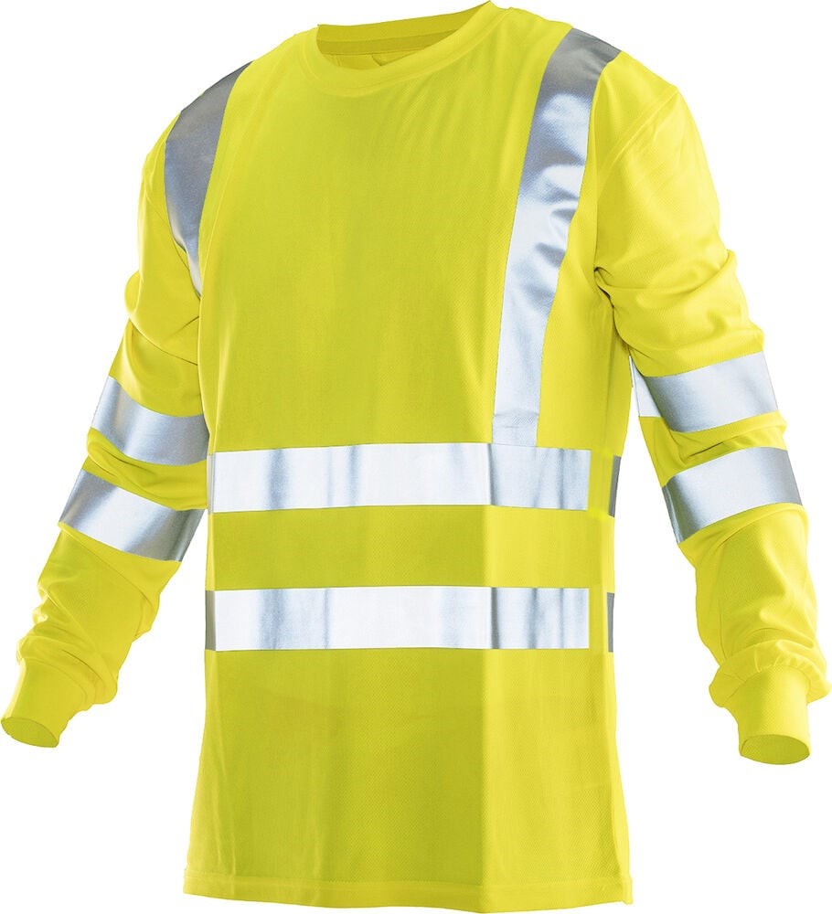 Jobman 5593 Hi-Vis Long Sleeve T-shirt 65559351 1 / 2