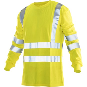 Jobman 5593 Hi-Vis Long Sleeve T-shirt 65559351 1 / 2