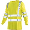 Jobman 5593 Hi-Vis Long Sleeve T-shirt 65559351 1 / 2