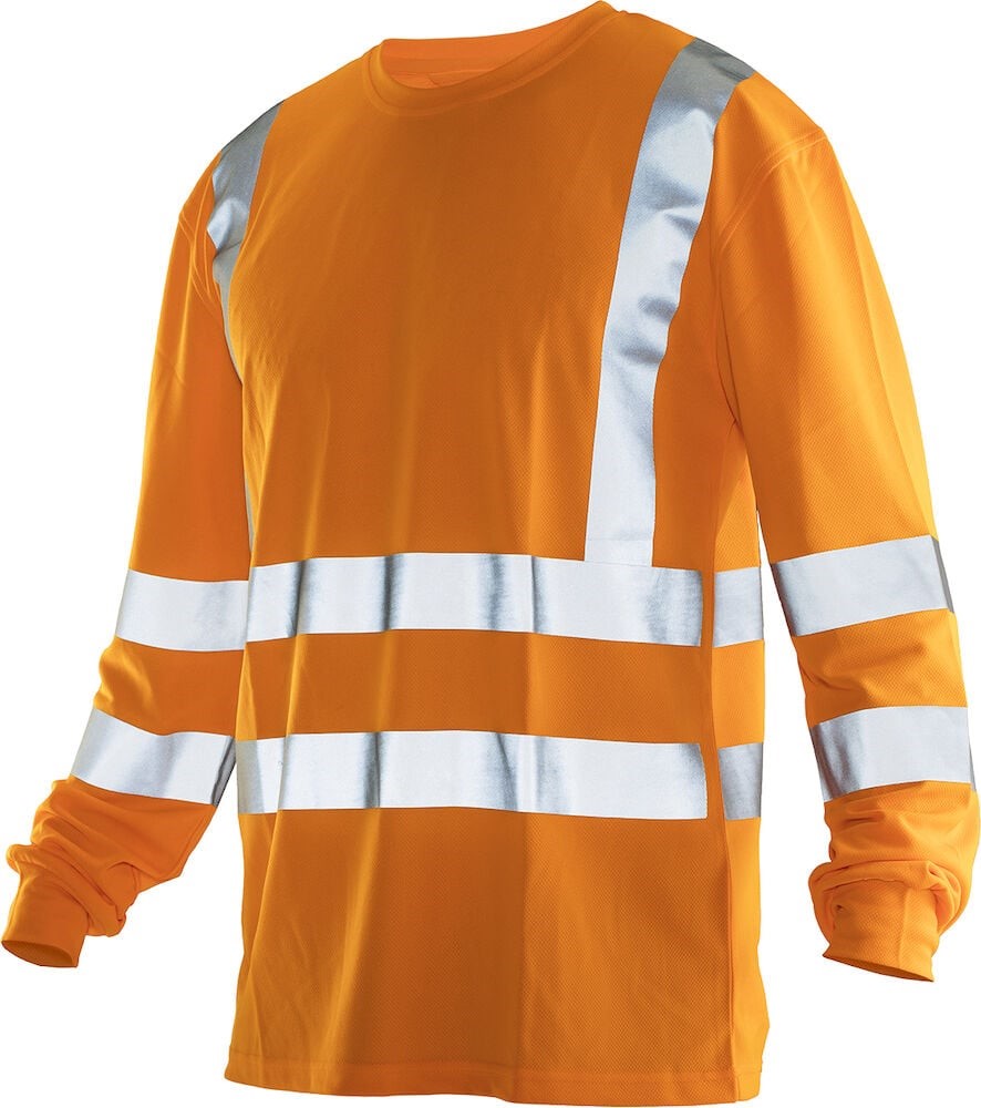 Jobman 5593 Hi-Vis Long Sleeve T-shirt 65559351 2 / 2