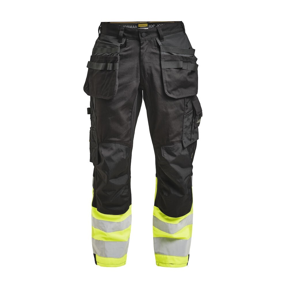 Jobman 2134 Hi-Vis Stretch Trousers Core HP 65213419 2 / 4