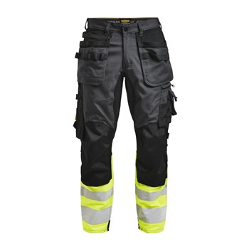 Jobman 2134 Hi-Vis Stretch Trousers Core HP 65213419 3 / 4