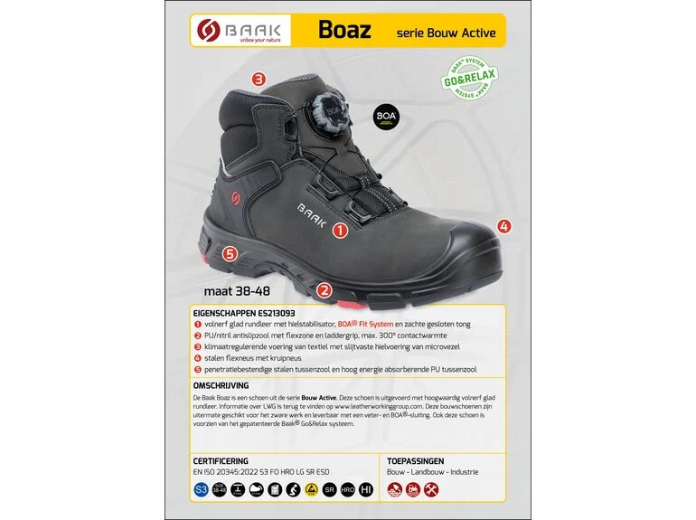 Baak Boaz BOA 213093 S3 (DEALERS ONLY) 3 / 3