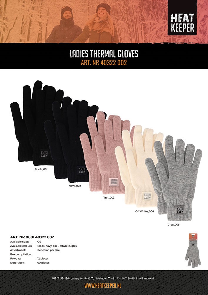 Heatkeeper Dames Thermal Handschoenen 000140322002 6 / 6