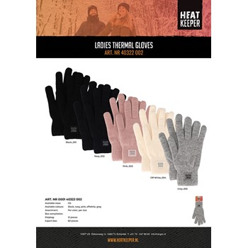 Heatkeeper Dames Thermal Handschoenen 000140322002 6 / 6