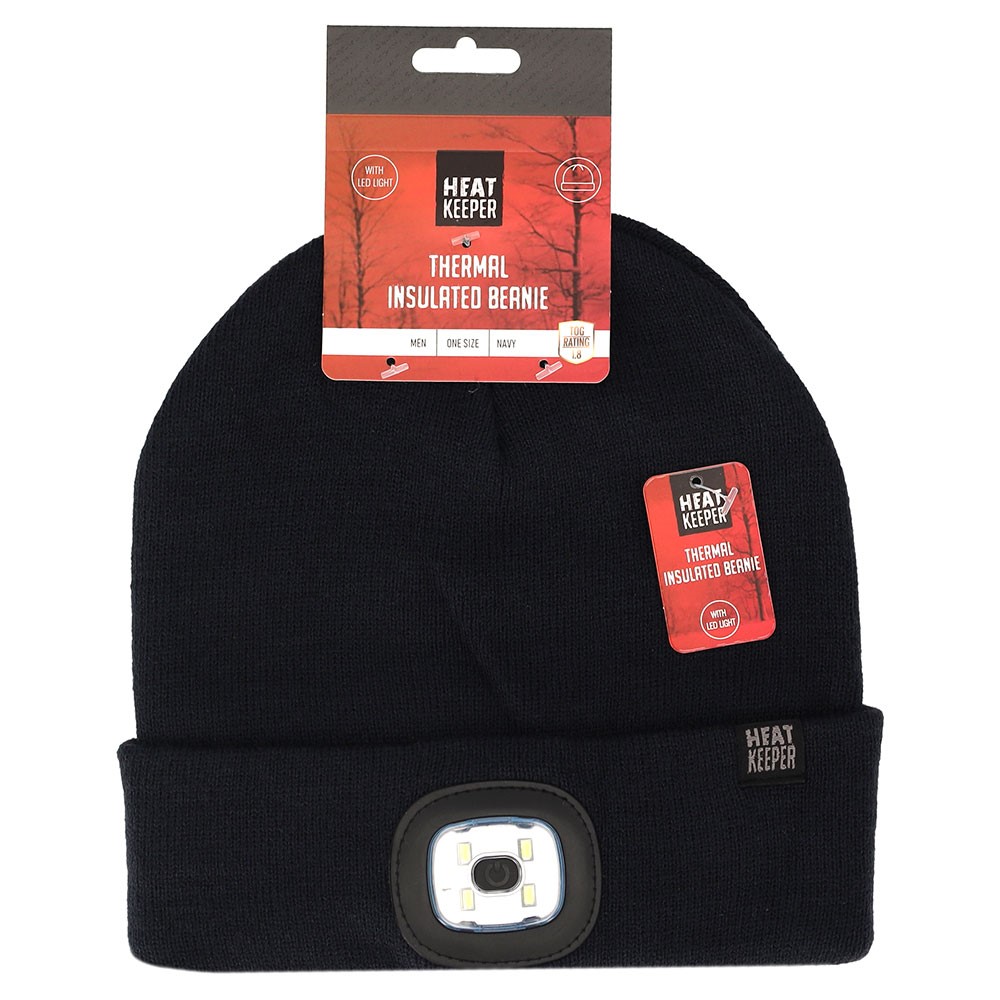 Heatkeeper Heren Thermal Beanie + LED 000140333002 2 / 4