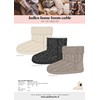 Apollo Dames Home BOOTS CABLE KNIT 000123828007 4 / 4