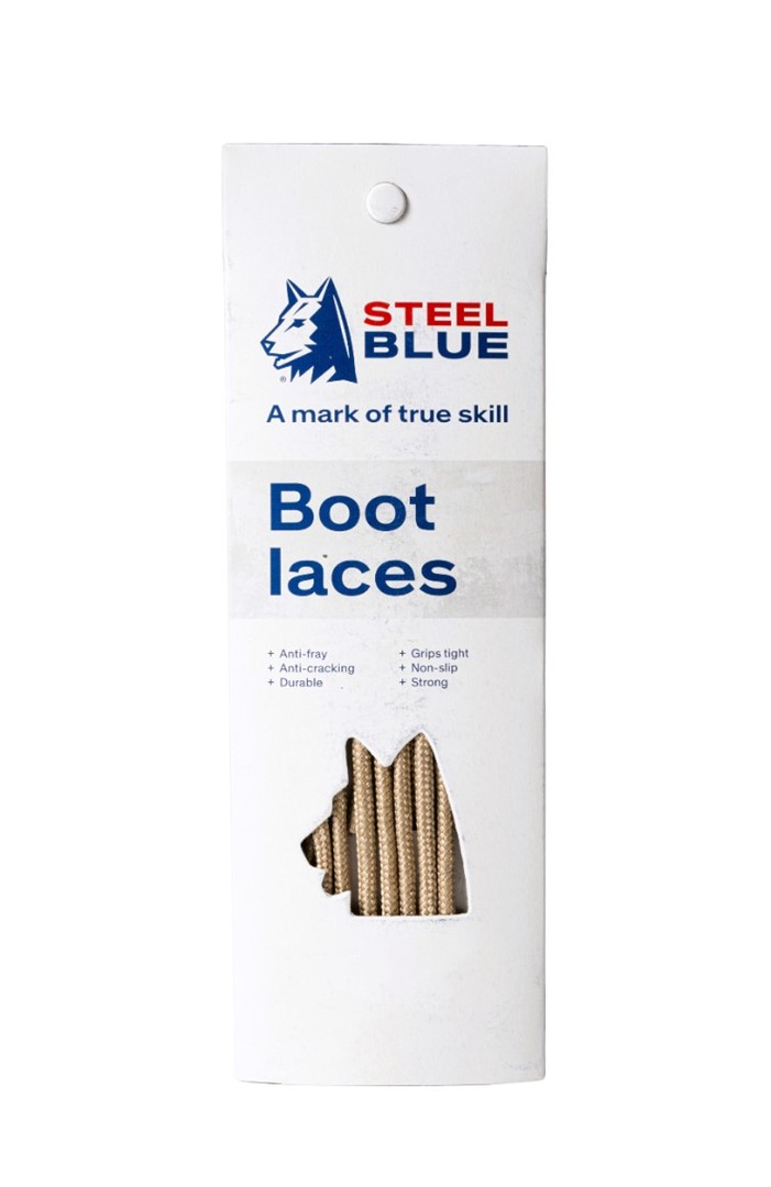 Steel Blue Veters/Laces Sand 110 cm 2 Paar 1 / 1